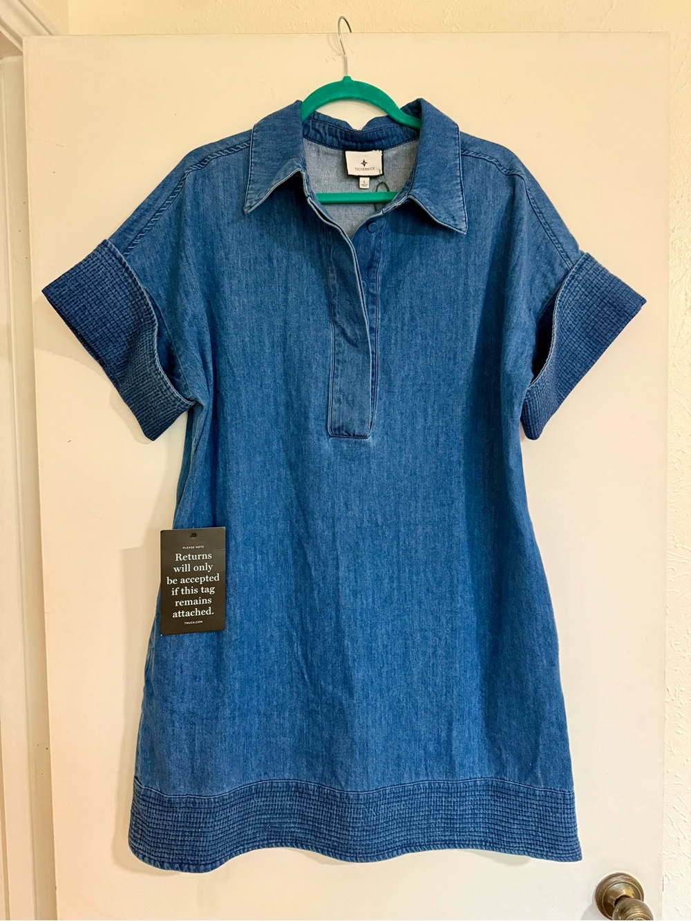 Tuckernuck Indigo Denim Polo Tunic for Kids